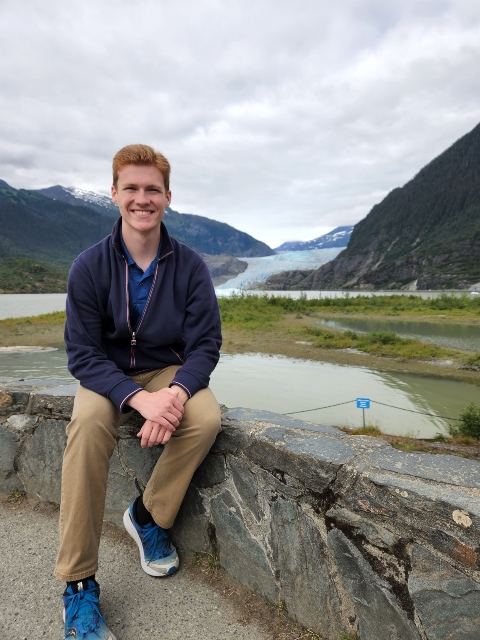 A picture of Matthew Bingham on a Hike in Alaska